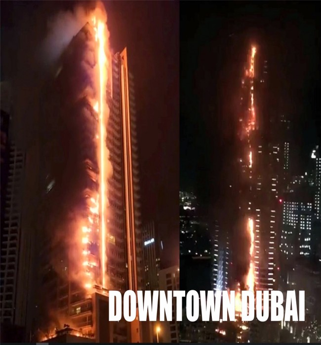 ANOTHER FIRE IN DUBAI HIGH RISE RAISES SAFETY CONCERNS IN THE MEGA CITY